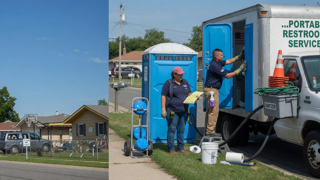 Portable Toilet Rental in North Ridgeville, OH near me